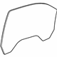 GM 84322004 Door Glass, Front Driver Side