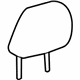 GM 23337149 Headrest, Black, Front