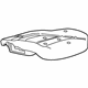 GM 23319999 Seat Cushion Pad, Front