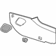 GM 25875999 Side Panel, Titanium, Front Passenger Side