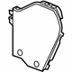 GM 25876003 Extension Panel, Titanium, Passenger Side