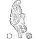 GM 84196218 Knuckle, Rear Driver Side