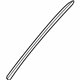 GM 24418657 Reveal Molding, Driver Side
