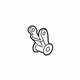 GM 23341158 Shackle, Rear