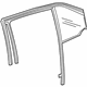GM 84868340 Fixed Glass, Rear Driver Side