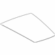 GM 22868965 Lift Gate Glass, Rear