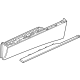 GM 84828710 Lower Molding, Black, Rear Passenger Side