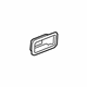 GM 84433659 Handle Bezel, Black, Rear Passenger Side