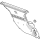 GM 84684674 Air Inlet Duct, Front