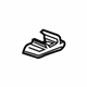 GM 22821880 Track Cover, Black