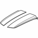 GM 22994606 Stripe Tape, Switchblade Silver, Passenger Side