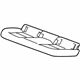 GM 42493202 Seat Cushion Pad, Rear