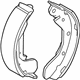 GM 42784756 Brake Shoes, Rear