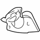 GM 20951722 Tail Lamp Pocket, Driver Side