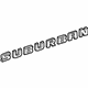 GM 15860871 Nameplate, Rear