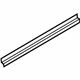 GM 19316923 Lower Weatherstrip, Rear