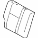 GM 88973950 Seat Back Cover, Dark Gray