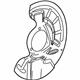 GM 84363064 Splash Shield, Front Driver Side