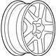 GM 9594224 Wheel, Alloy, Silver Spark