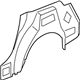 GM 22810643 Outer Wheelhouse, Rear Passenger Side