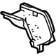 GM 84598188 Crossmember Extension, Driver Side