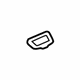 GM 22782602 Memory Switch Bezel, Front
