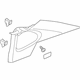 GM 15941553 Upper Quarter Trim, Gray, Rear Driver Side