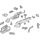 GM 42676101 Rail Assembly, Rear Passenger Side