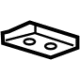GM 95932881 Rear Floor Pan Outer Support