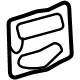 GM 85654479 Side Rail Reinforcement Plate, Front