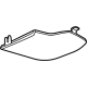 GM 13526912 Lamp Lens, Driver Side