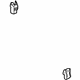 GM 15979041 Lower Reinforcement, Driver Side