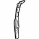 GM 84240687 Lock Pillar, Passenger Side