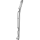 GM 23316680 Front Weatherstrip, Driver Side