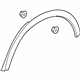 GM 84142041 Wheel Opening Molding, Rear Driver Side