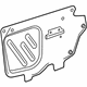 GM 22888772 Water Deflector, Front Driver Side