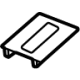 GM 84095348 Rear Sill Plate Lock Cover, Gray