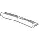 GM 23233506 Rear Sill Plate, Gray