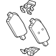 GM 84805877 Brake Pads, Red