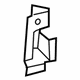 GM 22987845 Lower Pillar Reinforcement, Outer Driver Side