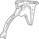 GM 23392750 Inner Panel, Rear Driver Side