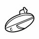 GM 10439372 Handle, Outside, Driver Side