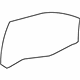 GM 23114168 Door Glass, Front Passenger Side