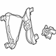 GM 25943967 Window Regulator, Green Line, Front Passenger Side