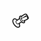 GM 13350982 Door Weatherstrip Clip