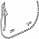 GM 13439473 Door Weatherstrip, Driver Side