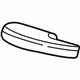 GM 12482544 Armrest, Front Passenger Side