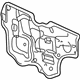 GM 25716195 Water Deflector, Front Driver Side