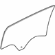 GM 39147963 Door Glass, Rear Driver Side
