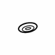 GM 84174706 Sunvisor Cover, Jet Black